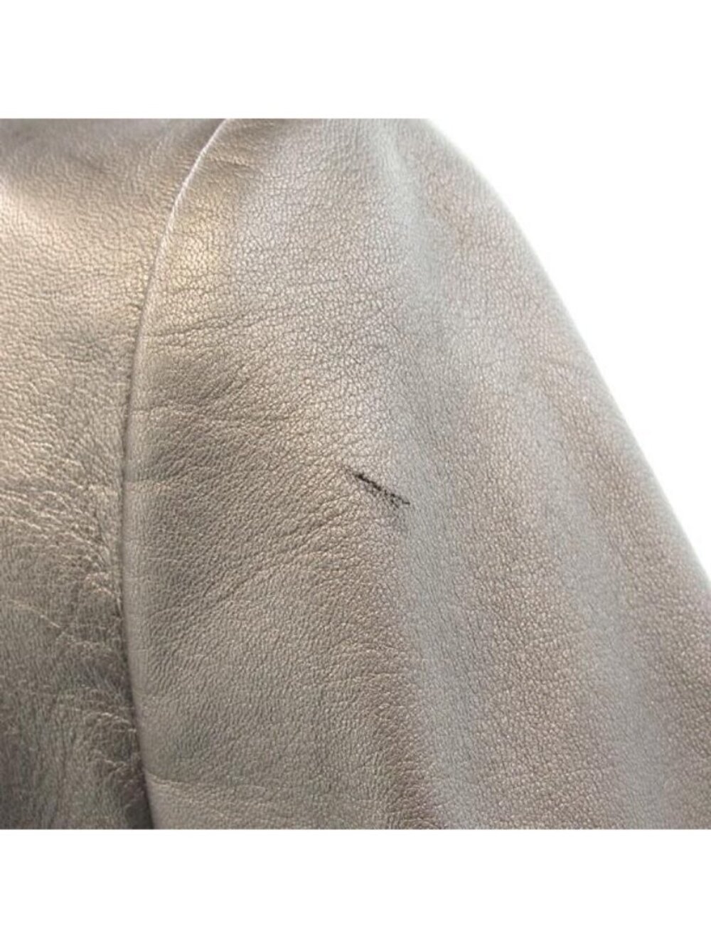 Loewe Leather Jacket Gray 38 - Picture 7 of 10